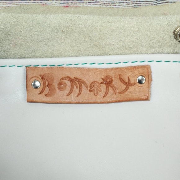 Adriana Bottary Multicolored Hand Painted Clutch Bag - Picture 10 of 11